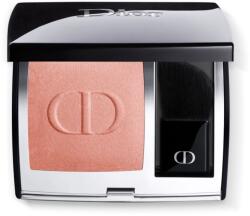 Dior Rouge Blush arcpirosító kompakt ecsettel és tükörrel árnyalat 449 Dansante (Satin) 6.4 g