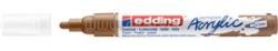 edding Akril marker 2-3mm, 5100 mogyoró (EDDING_36480) (EDDING_36480)
