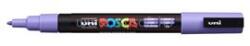 uni Dekormarker 0, 9-1, 3mm, Posca PC-3M halványlila (UNI_57192) (UNI_57192)