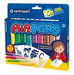Centropen Filctoll fújós készlet AIRPENS 1500 Cool Set 10 klf. szín (CENTROPEN_42705) (CENTROPEN_42705)