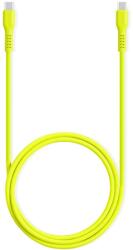 Ttec Кабел ttec - Data, USB-C/USB-C, 1, 2 m, Neon Yellow (8694470827988)