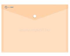 BLUERING Irattartó tasak A4, PP patentos BlueringR transzparens narancs (BLUERING_5999093852533) (BLUERING_5999093852533)
