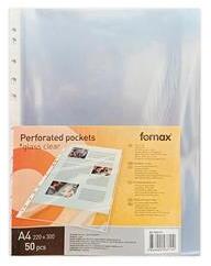 Fornax Genotherm lefűzhető A4, 90 micron, víztiszta XL ( 220x300mm, ) 50 db/csomag, (FORNAX_FOR1771) (FORNAX_FOR1771)