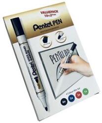 Pentel Táblamarker készlet 2mm, kerek 12 klf. szín (PENTEL_40995) (PENTEL_40995)