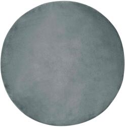 vidaXL Mű Nyúl Szőr Szőnyeg Olite Antracit Ø 200 cm Poliészter 42021781 (42021781)