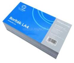 BLUERING Boríték LA4 öntapadó bélésnyomott 110×220mm BlueringR 100 db/csom fehér (BLUERING_47693) (BLUERING_47693)