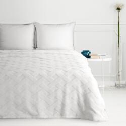 Eurofirany 2 személyes takaró, Eurofirany, kockás, mikroszálas, 150 x 200, fehér (458698)