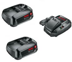 AL-KO akkumulátor + töltő szett 18v set 2 akku 2, 5ah+töltő c50 (449135)