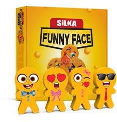 Silka Radír, vicces arcok, 36 db/display, Silka (SILKA_55880) (SILKA_55880)