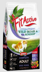 FitActive PURE Hypoallergenic Wild boar Rosehip 12kg(4x3kg)