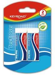Keyroad Radír, PVC mentes 2 db/bliszter Keyroad Tec Eraser (KEYROAD_38462) (KEYROAD_38462)