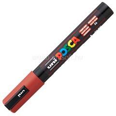 uni Dekormarker 1, 8-2, 5mm, Posca PC-5M rubint piros (UNI_56183) (UNI_56183)