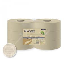 Lucart Toalettpapír 2 rétegű közületi átmérő: 23 cm 6 tekercs/karton 23 J EcoNaturalLucart_812277 havanna barna (LUCART_44520) (LUCART_44520)