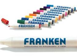 Franken Táblamarker készlet, 2-6mm, kerek, antibakteriális, Z1901 10-es klt (FRANKEN_30816) (FRANKEN_30816)