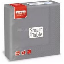 FATO Szalvéta 2 rétegű 33 x 33 cm 50 lap/cs Fato Smart Table szürke_82623700 (FATO_46364) (FATO_46364)