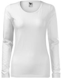 MALFINI Női karcsúsított blúz, MALFINI, Pamut/Elasztán, Fehér, 3XL INTL (MSEL-87-33-8591729135958)