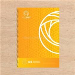 BLUERING Spirálfüzet A4, 70lap BlueringR franciakockás (BLUERING_BLUER70FR) (BLUERING_BLUER70FR)