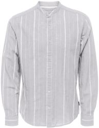 ONLY & SONS Férfi ing, Only & Sons, 0000301847304_XXL, pamut, szürke, 2XL INTL (0000302019953_L)