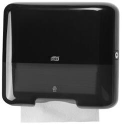 Tork Kéztörlő adagoló, H3 rendszer, Elevation, 'Mini Singlefold', fekete (KHH386) (KHH386)