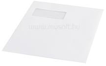 BLUERING Boríték TC/4 szilikonos bélésnyomott bal ablak 55x90 ablak oldalról 20mm felülről 57mm BlueringR fehér (BLUERING_TC4SZBA55X90) (BLUERING_TC4SZBA55X90)