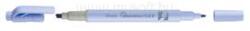 Pentel Szövegkiemelő kétvégű 1/3, 5mm, vágott és kúphegyű, Pentel pasztell világoskék (PENTEL_41785) (PENTEL_41785)