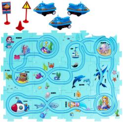 Kruzzel 24851 Interaktív puzzle - Tenger alatti világ közúti jelzőtáblákkal