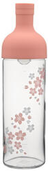 HARIO Aya Cherry Blossom hidegáztatásos teakészítő palack, 750 ml pink