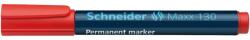 Schneider 130 permanent marker, Kerek hegyű, 1-3 mm, Piros