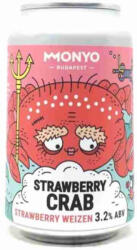 MONYO Brewing Co. Strawberry Crab 3, 2% 0, 33l CAN DRS