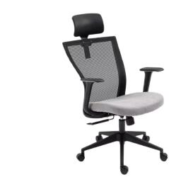 SIGNAL MEBLE Q-328H forgószék, X62, fekete, szürke - mindigbutor