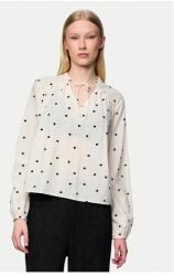 PIECES Blúz 17151639 Ekrü Normál Fazon, Pamut, XL INTL (0000304503139-XL)