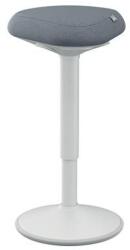 Leitz Állószék, billenő, ergonomikus, LEITZ "Ergo Active", világosszürke (E65450085)