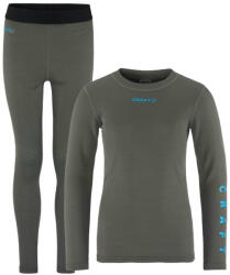 Craft Gyerek tréningruha Craft CORE WARM BASELAYER SET JR K szürke 1909712-985355 - 158
