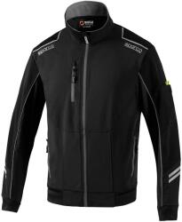 SPARCO technikai softshell könnyű kabát, fekete-szürke, S méret (02413NRGS1S)