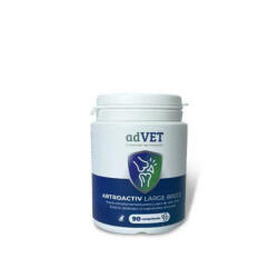 AdVet Artroactiv Large Breed - hrana complementara, flacon x 90 comprimate