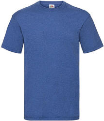 Fruit of the Loom Férfi póló Rövid ujjú Fruit of the Loom Valueweight Tee - XL, Retró Heather Királykék