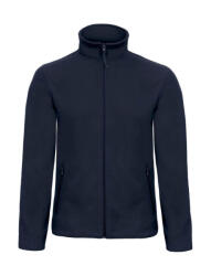 B&C Collection Férfi hosszú ujjú polár B and C ID. 501 Micro Fleece Full Zip L, Sötétkék (navy)