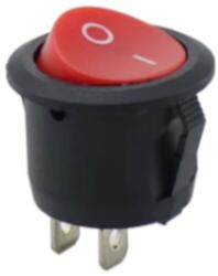  Kerek billenőkapcsolók Piros