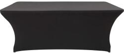 ROJAPLAST Catering asztal huzat, 180×75 cm, fekete (11181)