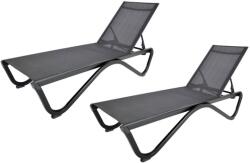 ROJAPLAST ZWL-515 Duo Napozóágy, fekete