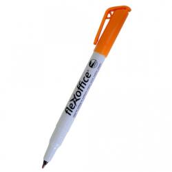 FlexOffice Перманентен маркер FlexOffice PM02 оранжев, 1.0 mm