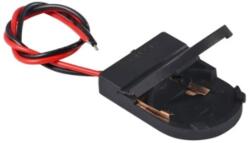  CR2032 elemtartó kapcsolóval 1-es tartó