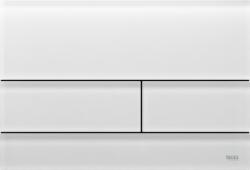 Tece Square II Glass WC működtetőlap, fehér 9240824 (9240824)