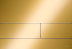 Tece Square II WC működtetőlap, fényes arany 9240839 (9240839)