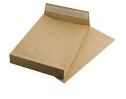 Victoria PAPER Redős-talpas tasak, TB4, szilikonos, 50 mm talp, VICTORIA PAPER, barna kraft (IBI34) - pepita