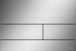 Tece Square II ujjlenyomat mentes WC működtetőlap, rozsdamentes acél 9240830 (9240830)