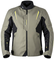 W-Tec Túra motoros kabát W-TEC Karmal, levehető CE protektorok, Maxdura® 600-D szövet, vízálló klímamembrán, léghűtéses rendszer fekete-olivazöld XXL (29107-XXL)