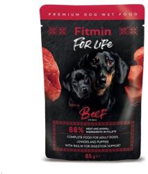 Fitmin For Life marhahúsos tasakos eledel inulinnal 6 x 85 g