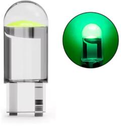 COB üveg Led izzó 12V Zöld