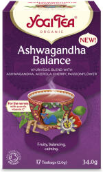 YOGI TEA Ashwagandha Egyensúly Ajurvédikus Filteres 17db